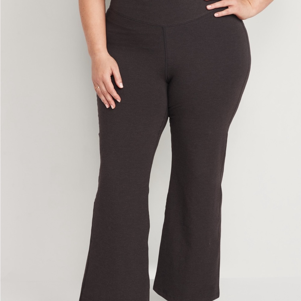 Women's Brown/ kaki Flared Pants